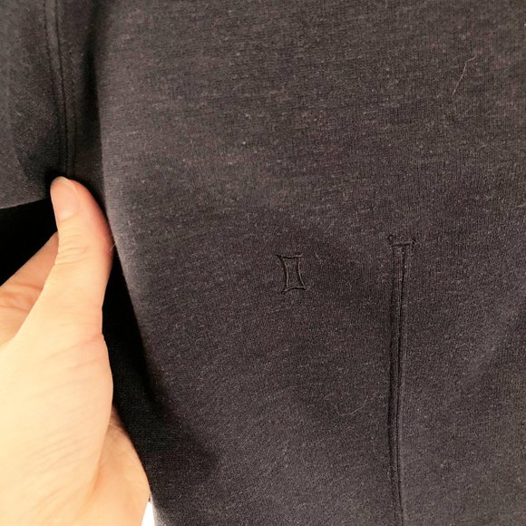 Kit and Ace Cashmere Stretch V-Neck Long Sleeve Sweater Oversized Sweatshirt 10 - Picture 8 of 9